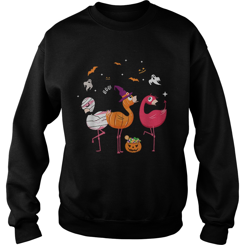 Three Flamingoes Flamingo Halloween shirt Three Flamingoes Flamingo Halloween shirt