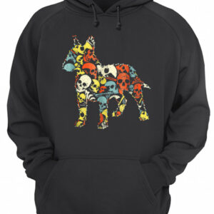 Top BULL TERRIER Skeleton Skull Vintage Retro shirt 3