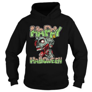 Top Happy Halloween Zombie Cartoon Funny shirt