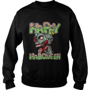 Top Happy Halloween Zombie Cartoon Funny shirt 3