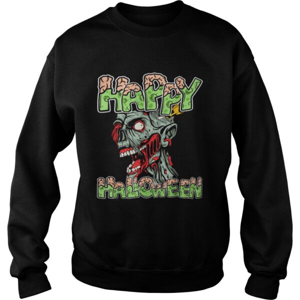 Top Happy Halloween Zombie Cartoon Funny shirt