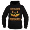 Top Mens Peter Peter Pumpkin Eater Halloween Couples Costume shirt