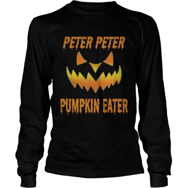 Top Mens Peter Peter Pumpkin Eater Halloween Couples Costume shirt