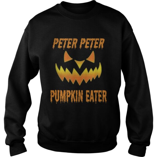 Top Mens Peter Peter Pumpkin Eater Halloween Couples Costume shirt
