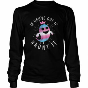 Transgender Ghost Funny Halloween Pun Trans Pride Quote shirt