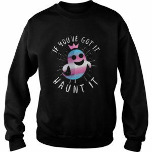 Transgender Ghost Funny Halloween Pun Trans Pride Quote shirt