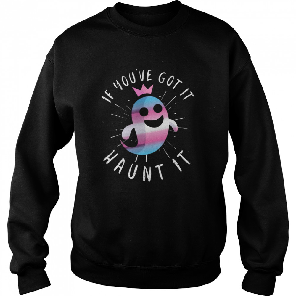 Transgender Ghost Funny Halloween Pun Trans Pride Quote shirt Transgender Ghost Funny Halloween Pun Trans Pride Quote shirt