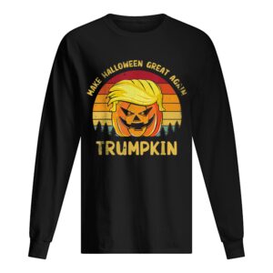 Trumpkin Funny Trump Make Halloween Great Again Vintage shirt
