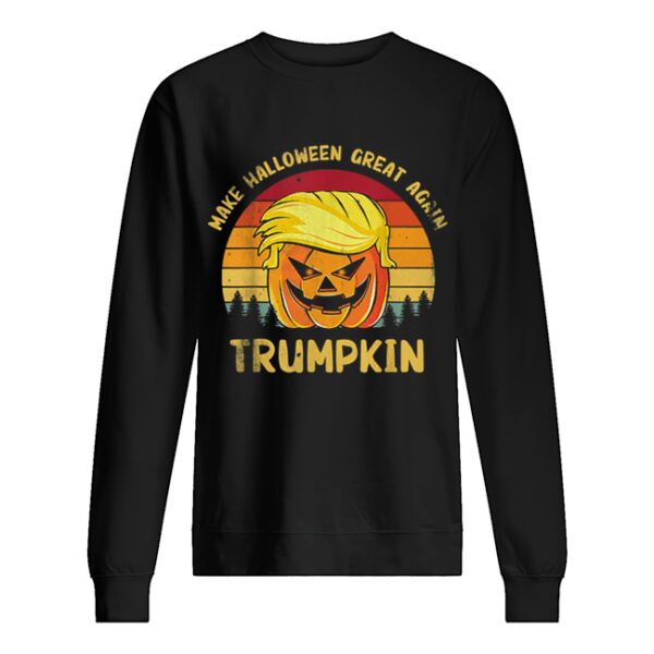 Trumpkin Funny Trump Make Halloween Great Again Vintage shirt