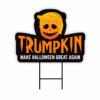 Trumpkin Halloween Great Yard Sign