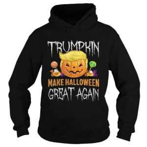 Trumpkin Make Halloween Great Again Trump Hair Pumpkin shirt