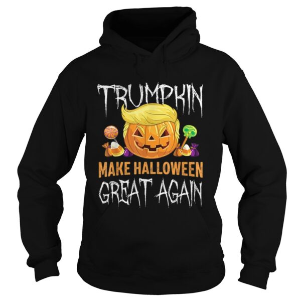 Trumpkin Make Halloween Great Again Trump Hair Pumpkin shirt