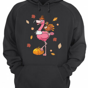 Turkey Flamingo Thanksgiving shirt 3