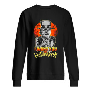 Uncle Sam Freddy Krueger I want you to Halloween shirt