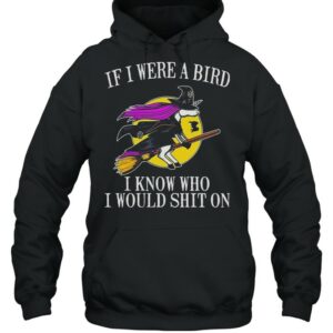 Unicorn if I were a bird I know who I would shit on halloween shirt 3