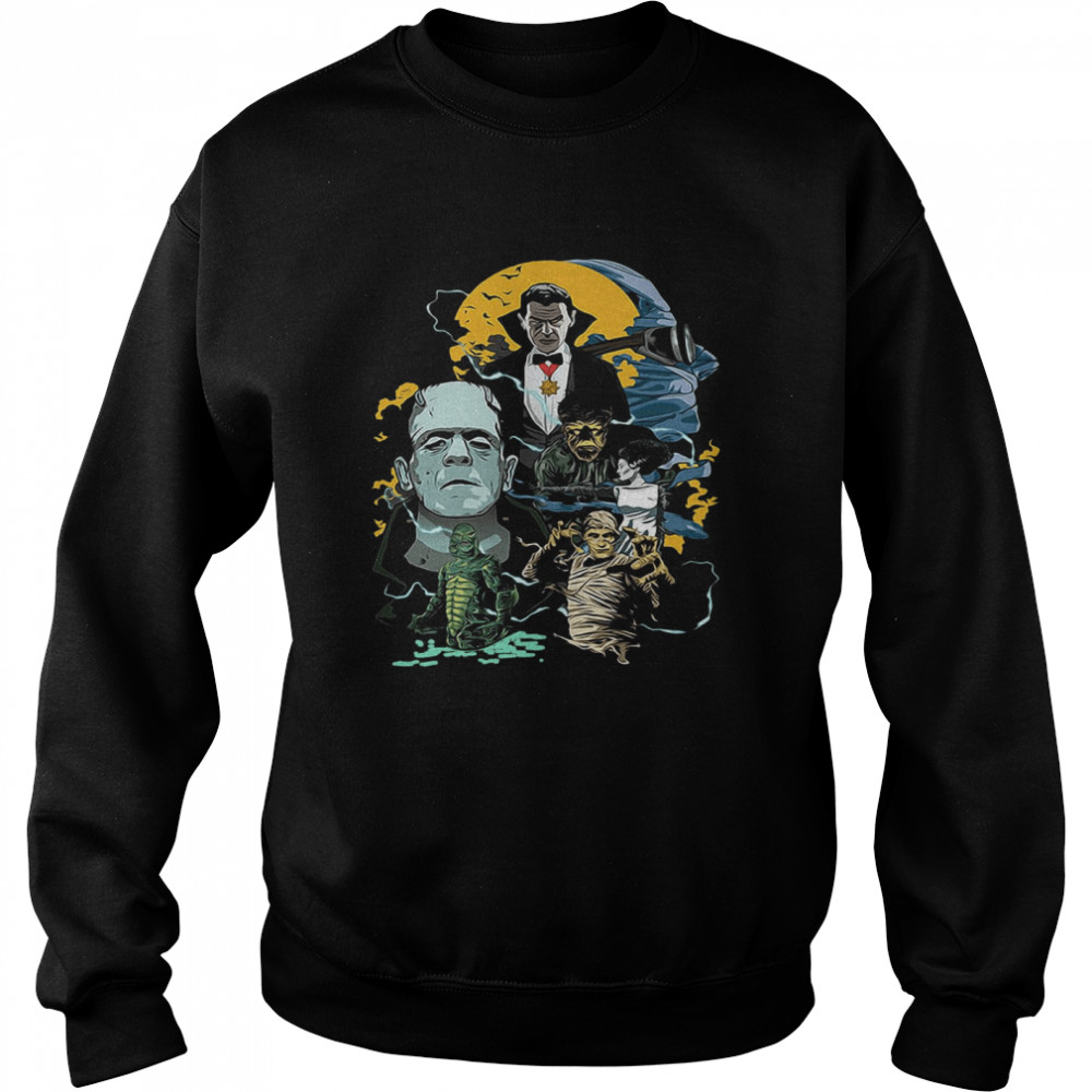Universal Monsters Collage shirt Universal Monsters Collage shirt