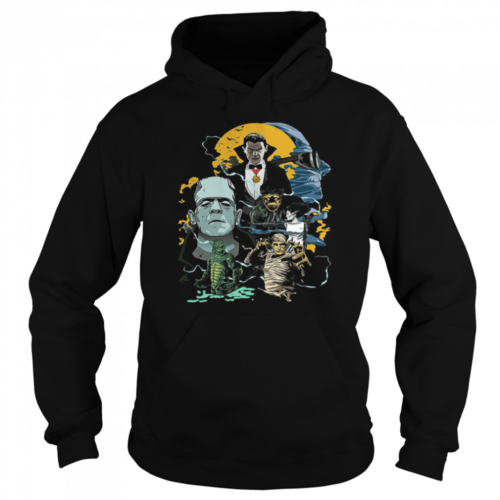 Universal Monsters Collage shirt Universal Monsters Collage shirt