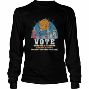 VOTE Removes Stubborn Orange Stains Shirt Anti Trump 8645 shirt