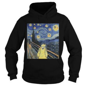Van Gogh parrot night shirt