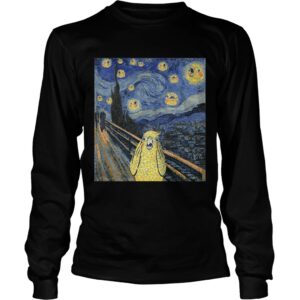 Van Gogh parrot night shirt