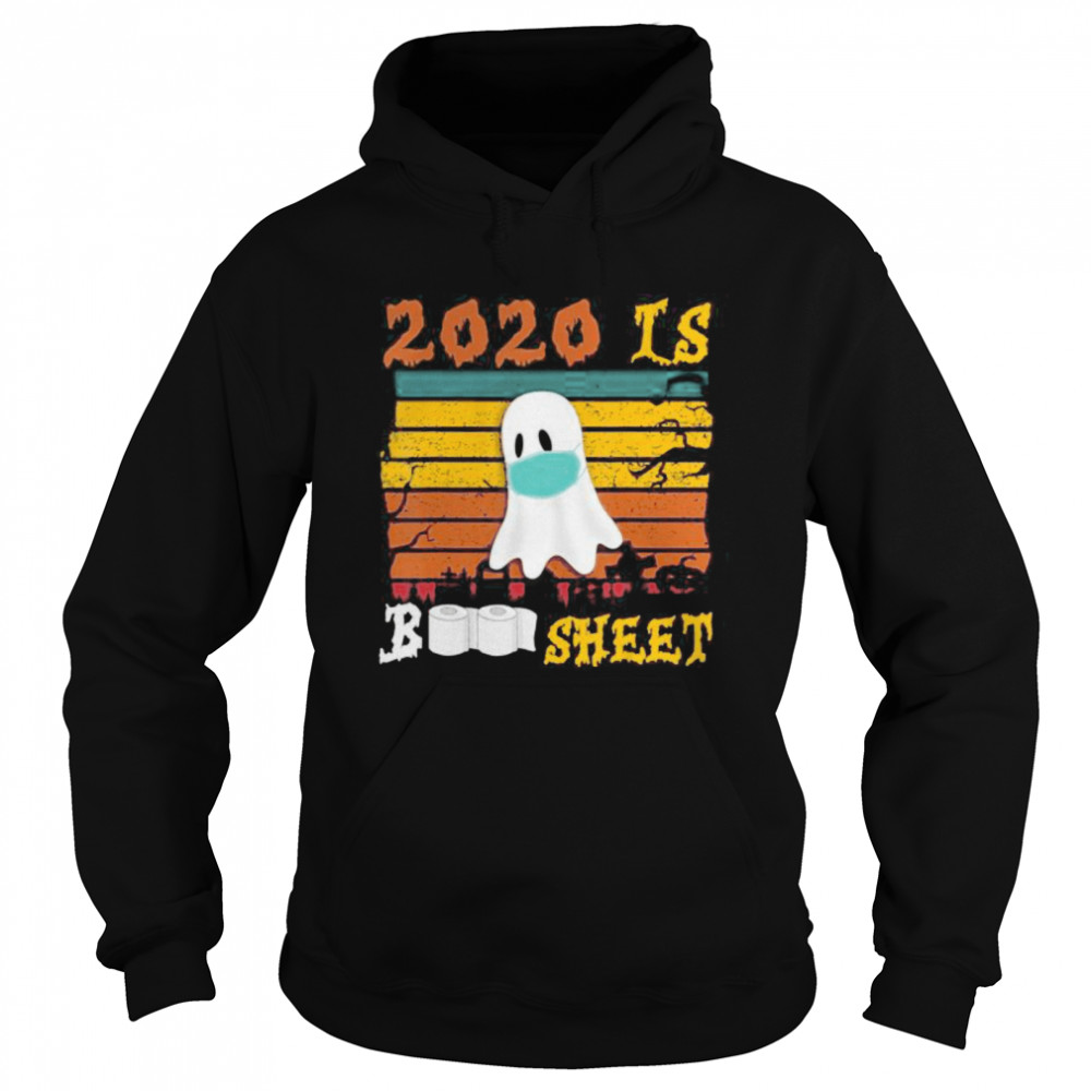 Vintage 2020 is Boo Sheet Halloween Boo in Mask shirt Vintage 2020 is Boo Sheet Halloween Boo in Mask shirt