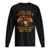 Vintage I Just Took A DNA Test 100 That Witch Halloween shirt