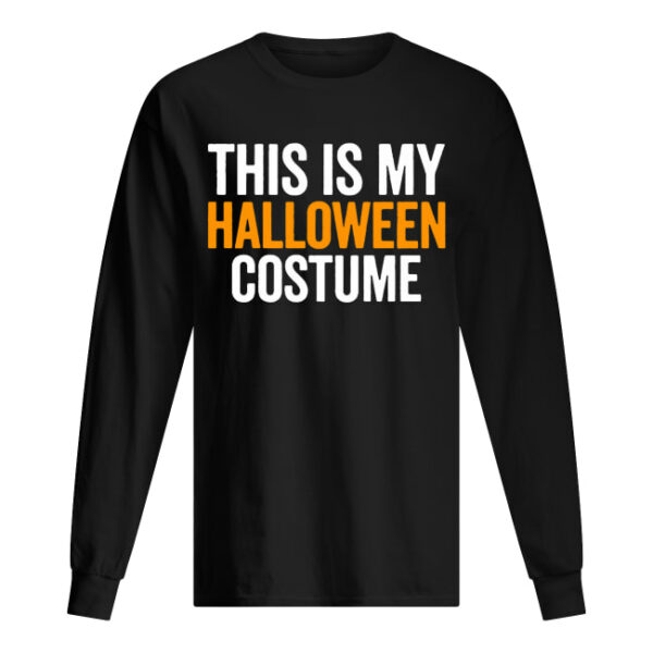 Vintage This Is My Halloween Costume Funny Retro Shirt