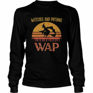 WAP Witches And Potions Retro Halloween Witch shirt
