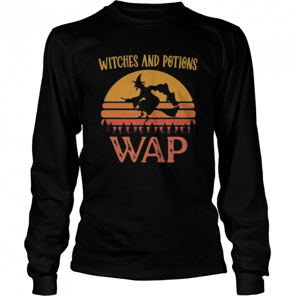 WAP Witches And Potions Retro Halloween Witch shirt WAP Witches And Potions Retro Halloween Witch shirt
