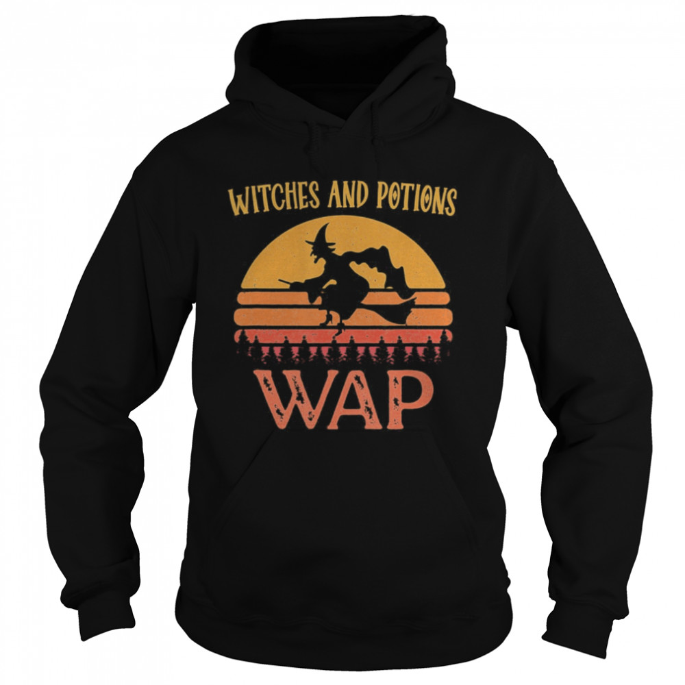 WAP Witches And Potions Retro Halloween Witch shirt WAP Witches And Potions Retro Halloween Witch shirt