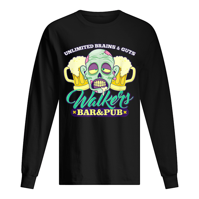 Walkers Bar And Pub Funny Zombie Halloween shirt Walkers Bar And Pub Funny Zombie Halloween shirt
