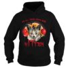 We All Meow Down Here Clown Cat Kitten Halloween TShirt
