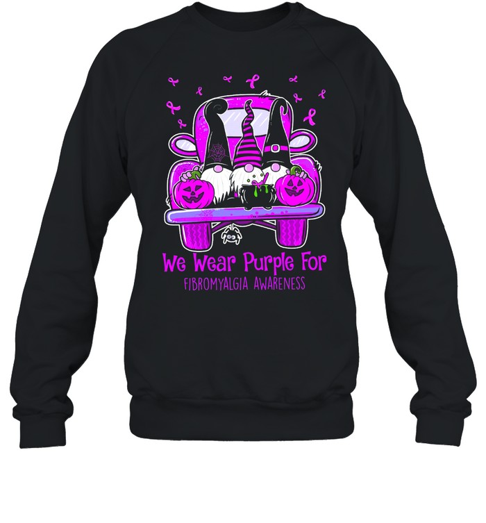 We wear purple for fibromyalgia awareness shirt We wear purple for fibromyalgia awareness shirt