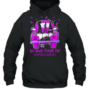 We wear purple for fibromyalgia awareness shirt 3