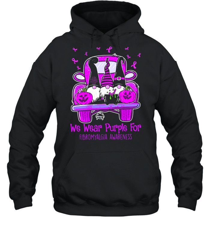 We wear purple for fibromyalgia awareness shirt We wear purple for fibromyalgia awareness shirt
