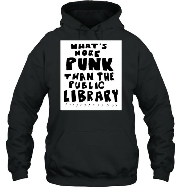 What’s more punk than the public library shirt