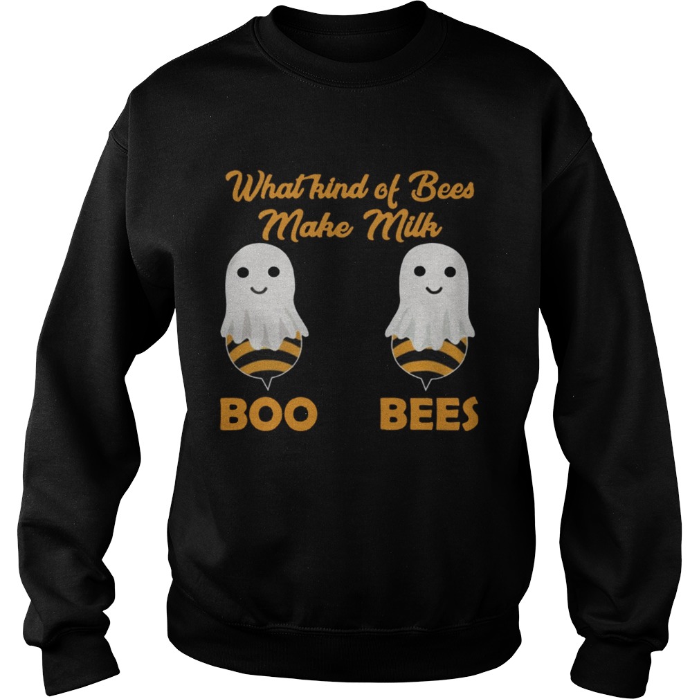 What Kind Of Bee Make Milk Boo Bees Halloween Shirt What Kind Of Bee Make Milk Boo Bees Halloween Shirt