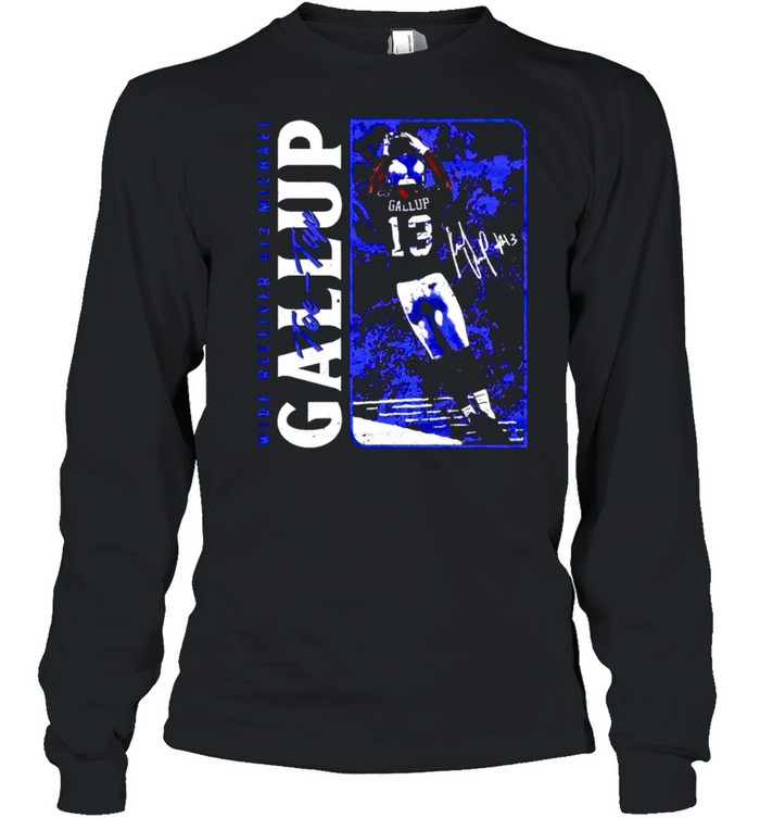 Wide receiver #13 Michael Gallup toe-tap shirt Wide receiver #13 Michael Gallup toe-tap shirt