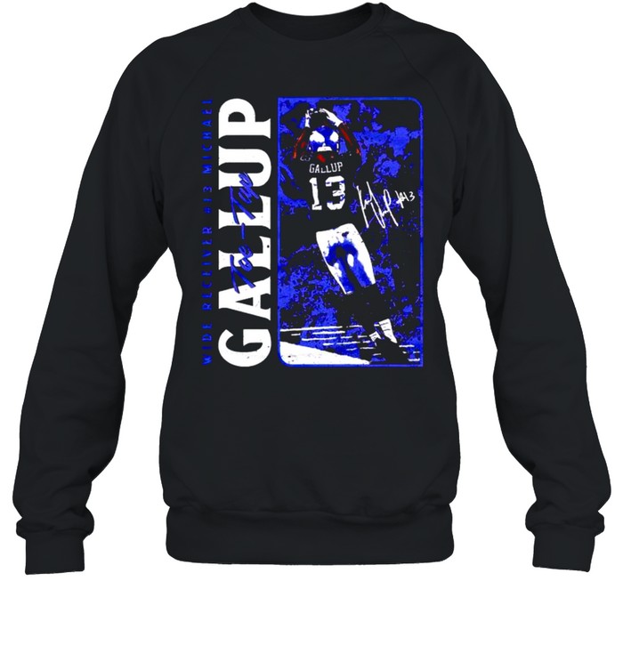 Wide receiver #13 Michael Gallup toe-tap shirt Wide receiver #13 Michael Gallup toe-tap shirt