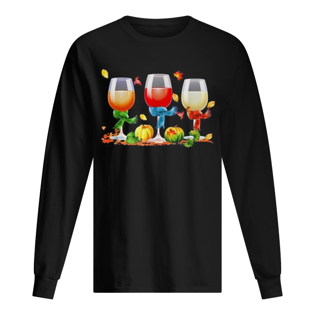 Wine Autumn Halloween shirt Wine Autumn Halloween shirt