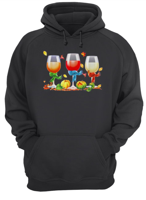 Wine Autumn Halloween shirt Wine Autumn Halloween shirt