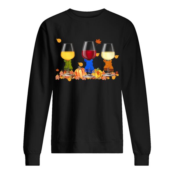 Wine Auturn Vibe Funny Wine Lover T-Shirt