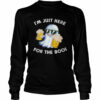 Wine Beer Ghost Halloween I’m Just Here For The Boos shirt
