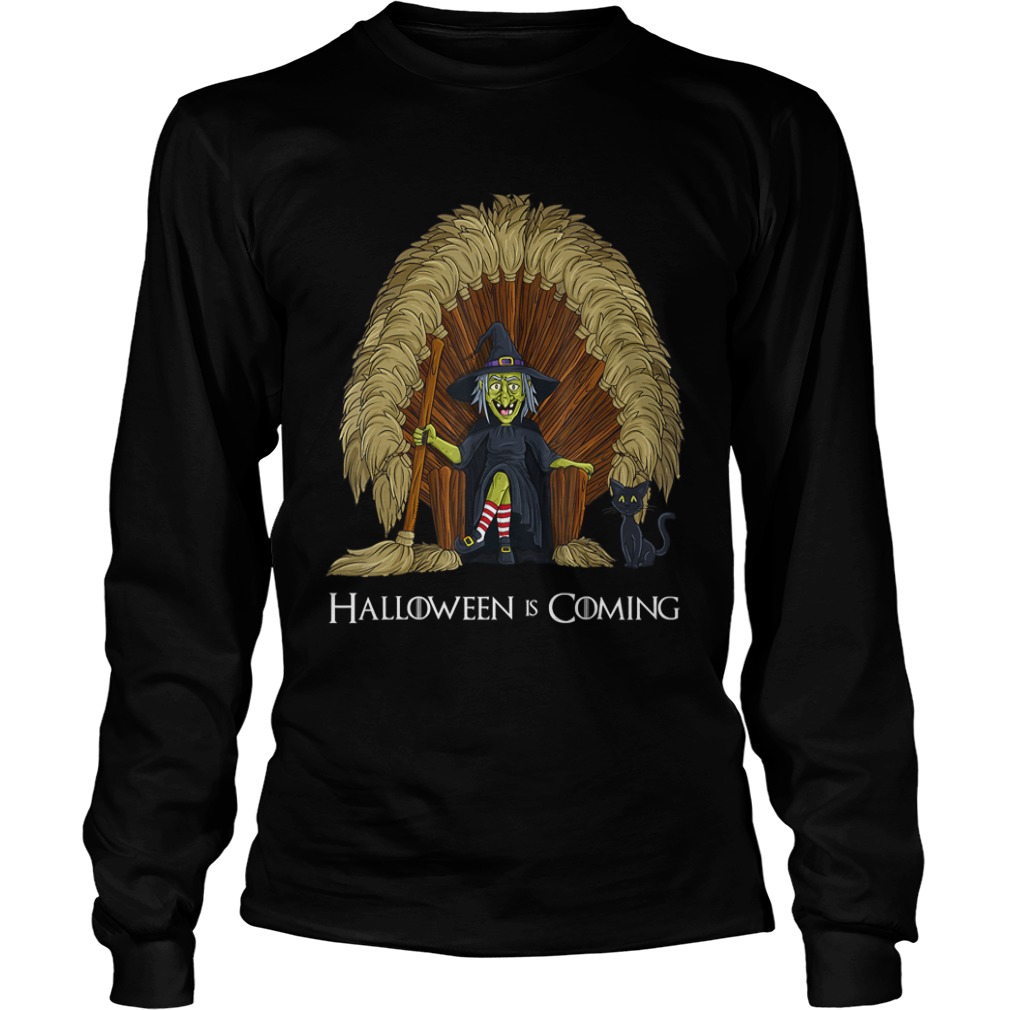 Witch Brooms Throne Funny HalloweenTShirt Witch Brooms Throne Funny HalloweenTShirt