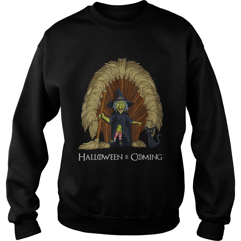 Witch Brooms Throne Funny HalloweenTShirt Witch Brooms Throne Funny HalloweenTShirt