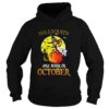 Witch Mask Are Born In October Halloween shirt