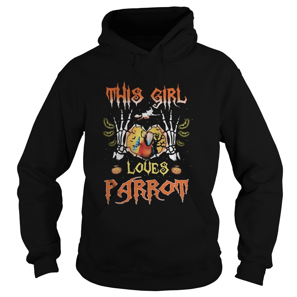 Witch This girl loves parrot shirt Witch This girl loves parrot shirt