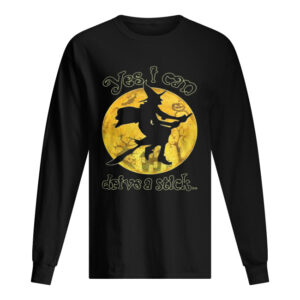Witch yes I can drive a stick Halloween shirt