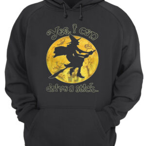 Witch yes I can drive a stick Halloween shirt 3