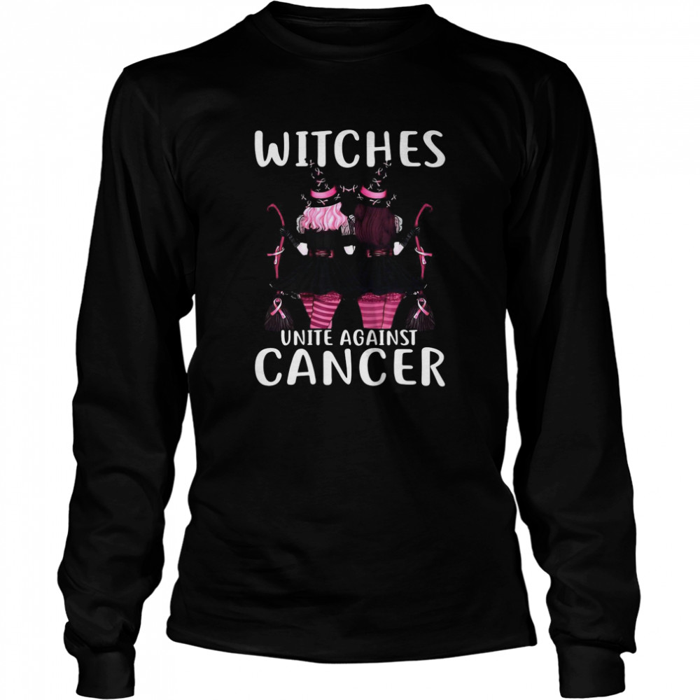 Witches United Against Cancer Wear Pink Halloween shirt Witches United Against Cancer Wear Pink Halloween shirt